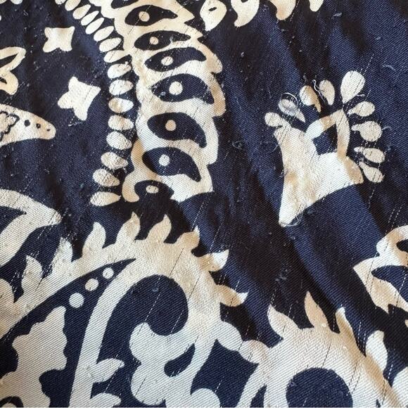 AS-IS Caroline Constas S Paisley Satin silk Dress - Picture 10 of 10